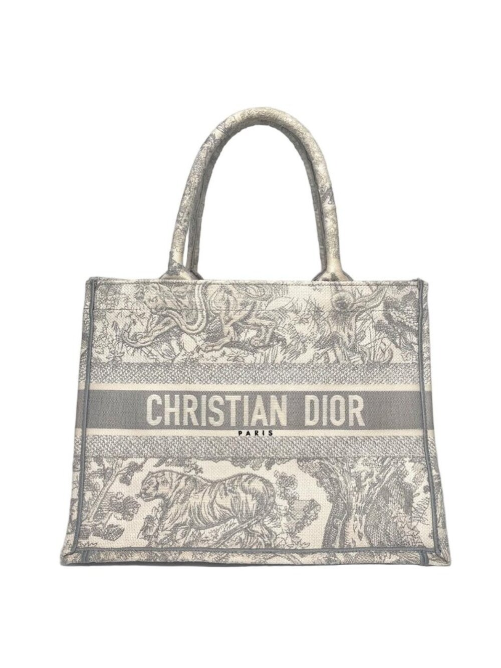 Dior Super Book Tote Bag Medium Toile de Jouy